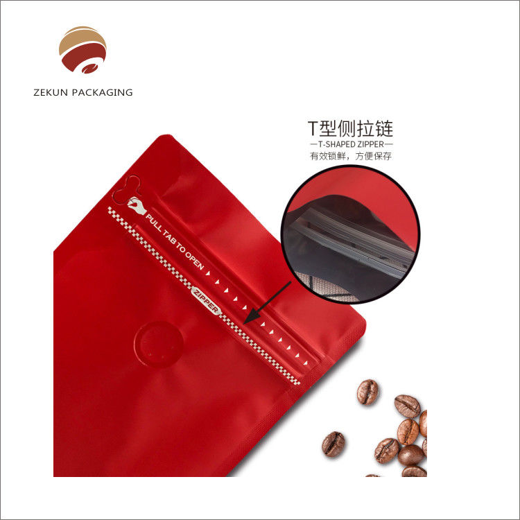커스터마이징 용량 1000g 환경 친화적 커피 봉지 컬러 프린팅