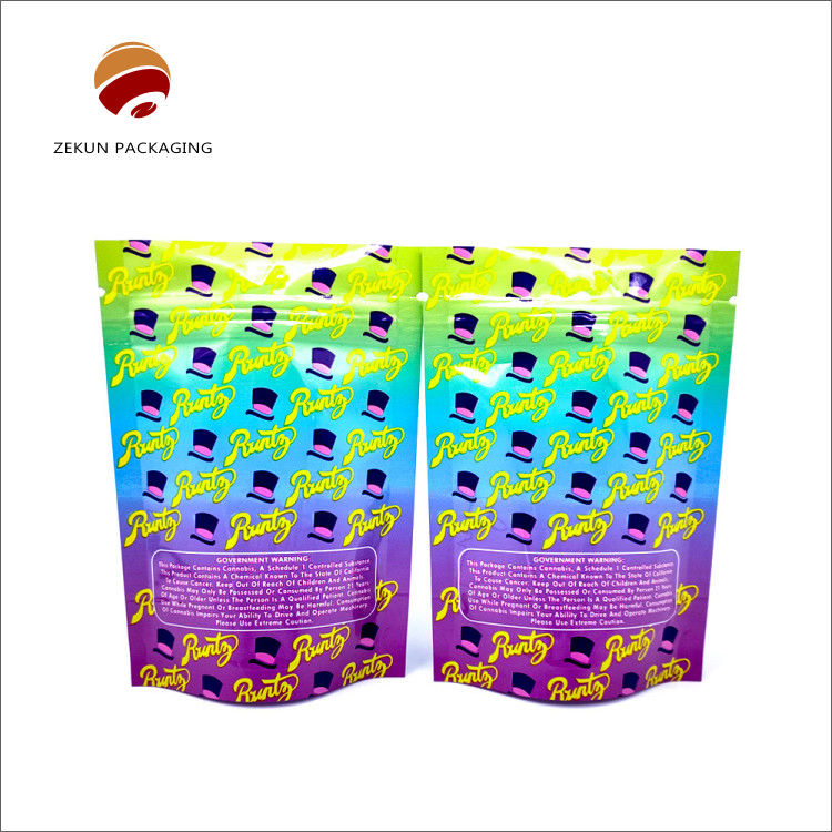 스크래치 저항성 사용자 지정 유연한 포장 가방 CMYK/PANTON 색상